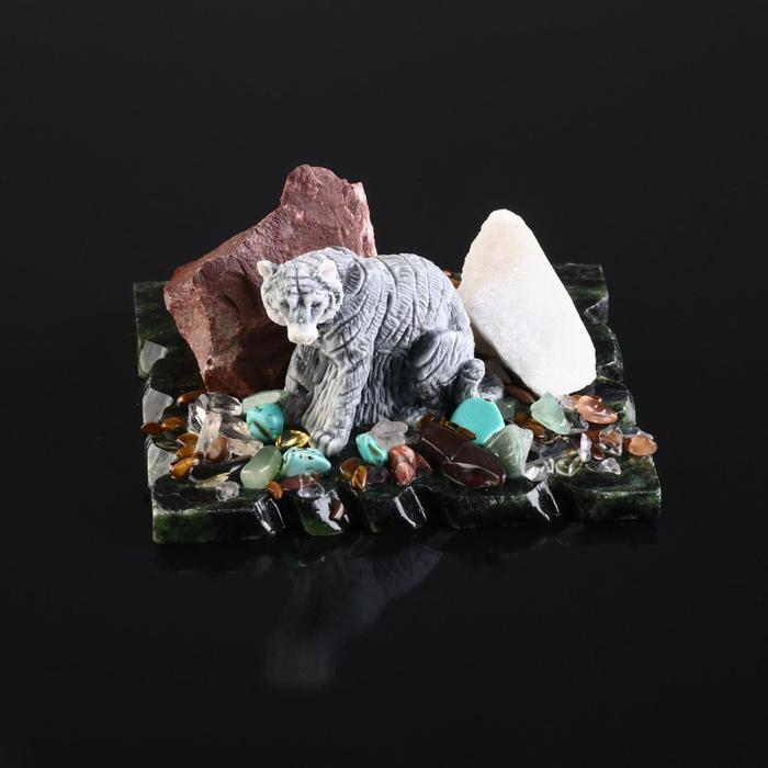 Сувенир "Тигр маленький", змеевик, мрамор
Сувенир "Тигр маленький", змеевик, мрамор