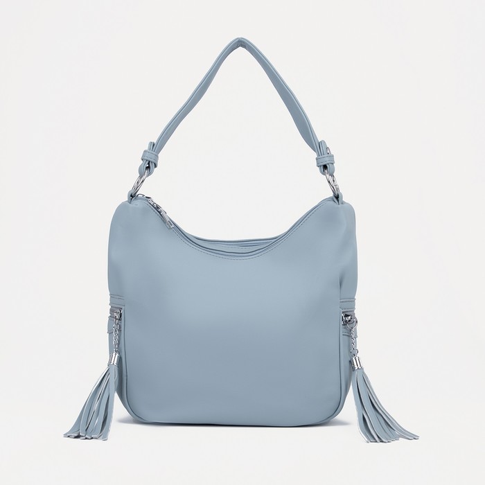 Сумка-хобо, отдел на молнии, наружный карман, длинный ремень, цвет голубой
Сумка-хобо, отдел на молнии, наружный карман, длинный ремень, цвет голубой