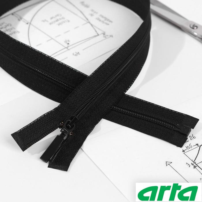 Молния «Спираль», Т6, разъёмная, 60 см, цвет чёрный №580
Молния «Спираль», Т6, разъёмная, 60 см, цвет чёрный №580