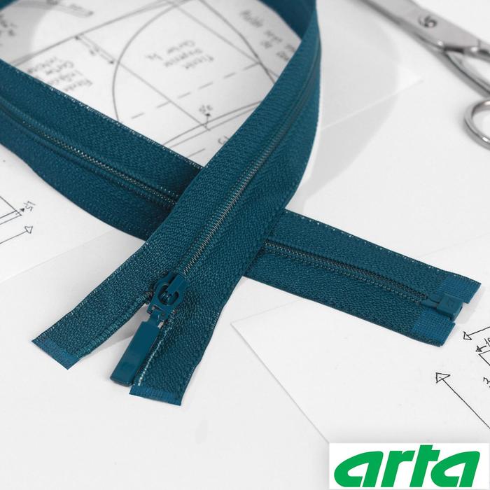 Молния «Спираль», Т6, разъёмная, 60 см, цвет морская волна №908
Молния «Спираль», Т6, разъёмная, 60 см, цвет морская волна №908