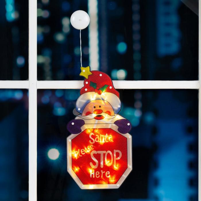 Светодиодная фигура на присоске «Санта Клаус» 25 × 45 см, пластик, батарейки АААх3 (не в комплекте), свечение тёплое белое
Светодиодная фигура на присоске «Санта Клаус» 25 × 45 см, пластик, батарейки АААх3 (не в комплекте), свечение тёплое белое