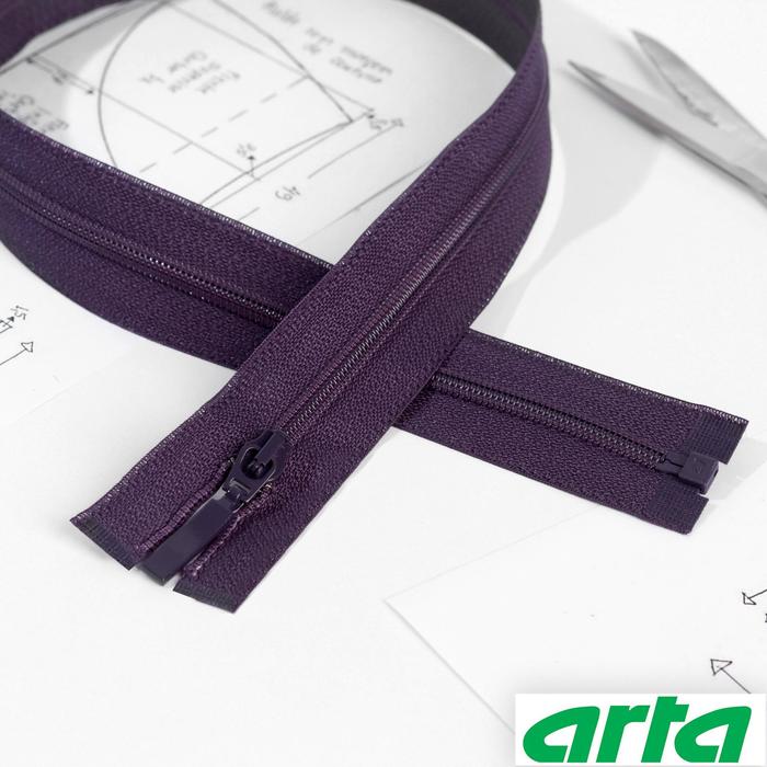 Молния «Спираль», Т6, разъёмная, 70 см, цвет фиолетовый №867
Молния «Спираль», Т6, разъёмная, 70 см, цвет фиолетовый №867