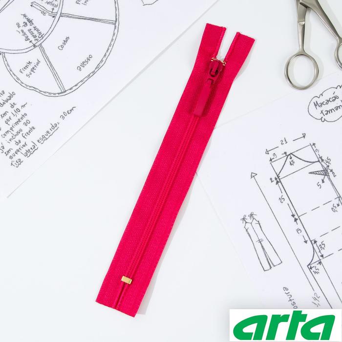 Молния «Спираль», Т6, неразъёмная, 18 см, цвет малиновый №383
Молния «Спираль», Т6, неразъёмная, 18 см, цвет малиновый №383