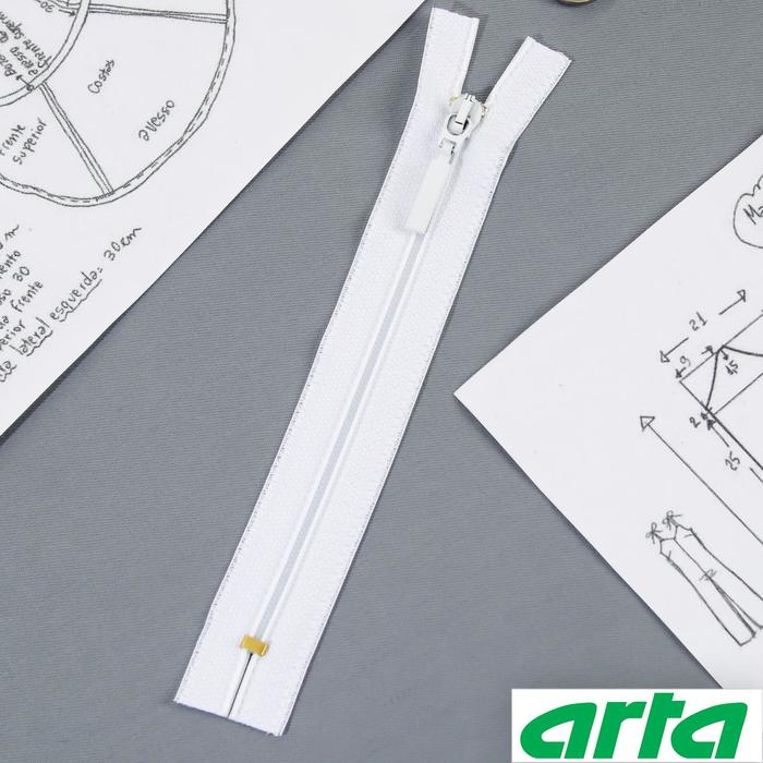 Молния «Спираль», Т6, неразъёмная, 18 см, цвет белый №501
Молния «Спираль», Т6, неразъёмная, 18 см, цвет белый №501
