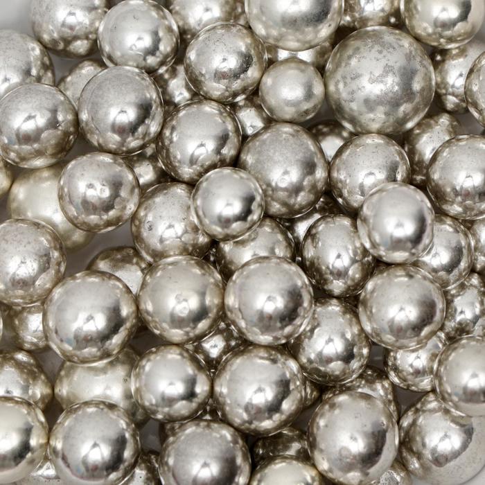 Рисовое драже «Шарики» серебро, 10 мм, 50 г
Рисовое драже «Шарики» серебро, 10 мм, 50 г