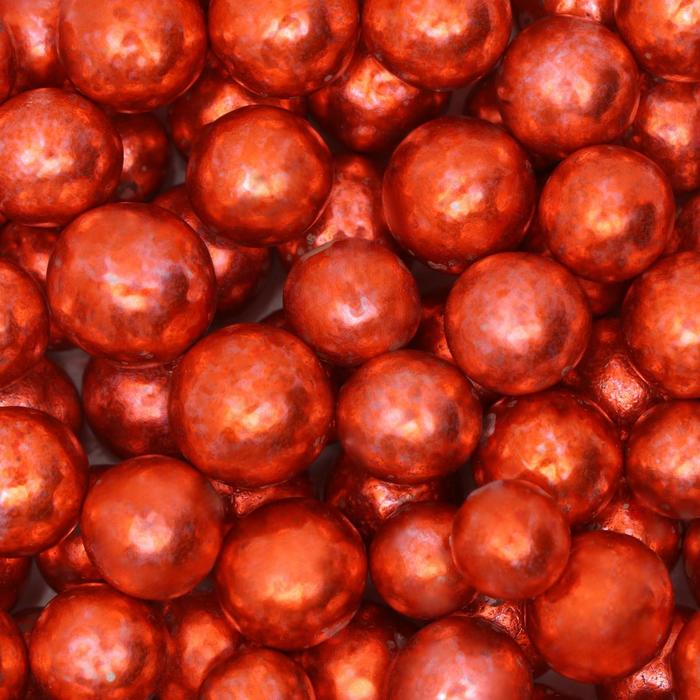 Рисовое драже «Шарики» медные, 10 мм, 50 г 
Рисовое драже «Шарики» медные, 10 мм, 50 г