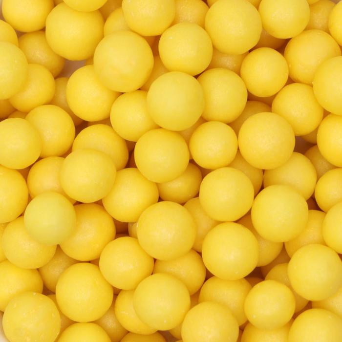 Рисовое драже «Шарики» перламутровые, жёлтые, 7 мм, 50 г 
Рисовое драже «Шарики» перламутровые, жёлтые, 7 мм, 50 г