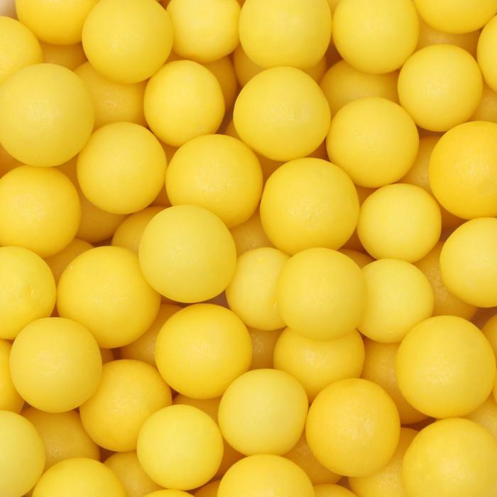 Рисовое драже «Шарики» перламутровые, жёлтые, 10 мм, 50 г
Рисовое драже «Шарики» перламутровые, жёлтые, 10 мм, 50 г