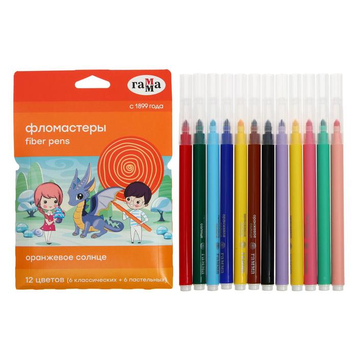 Фломастеры 12 цветов (6 обычных + 6 пастельных) «Гамма» «Оранжевое солнце», смываемые
Фломастеры 12 цветов (6 обычных + 6 пастельных) «Гамма» «Оранжевое солнце», смываемые