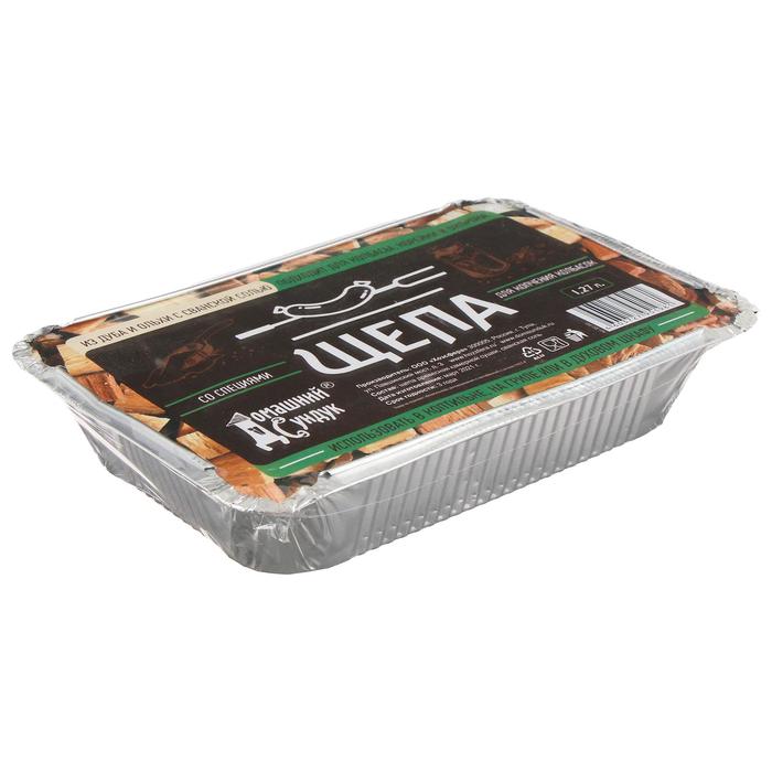 Коптильня разовая для копчения колбасок, специи в лотке, дуб, ольха и сванская соль, 1,27 л.
Коптильня разовая для копчения колбасок, специи в лотке, дуб, ольха и сванская соль, 1,27 л.