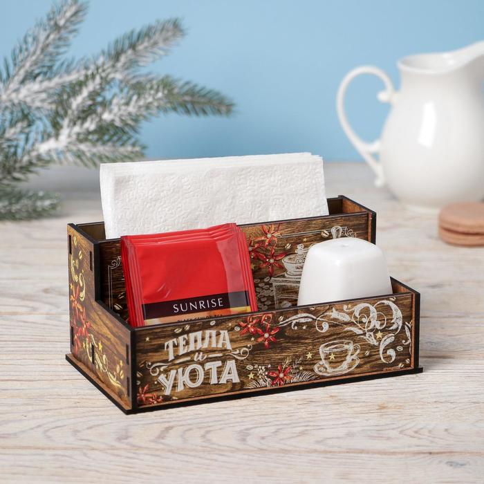 фото Органайзер для кухни "тепла и уюта", 16.2х7,3х9,5 см