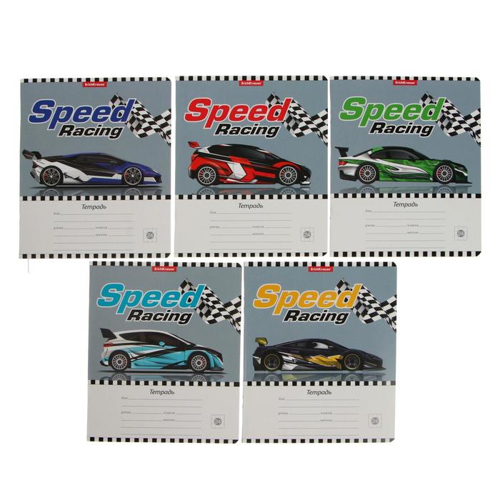 Тетрадь 24 листа в клетку ErichKrause Speed Racing, обложка мелованный картон, блок офсет, МИКС (1 вид в спайке)
Тетрадь 24 листа в клетку ErichKrause Speed Racing, обложка мелованный картон, блок офсет, МИКС (1 вид в спайке)