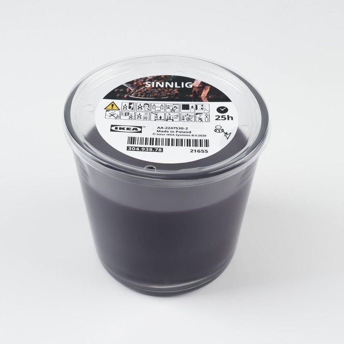 Ароматическая свеча в стакане СИНЛИГ, чёрный перец, 7,5 см, 25 ч, коричневый
Ароматическая свеча в стакане СИНЛИГ, чёрный перец, 7,5 см, 25 ч, коричневый