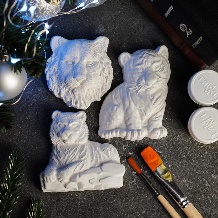 Набор под раскраску "Символ года - Тигр" 10х10см
Набор под раскраску "Символ года - Тигр" 10х10см