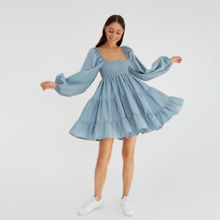 Платье летнее женское MIST размер 48-50, голубой
Платье летнее женское MIST размер 48-50, голубой