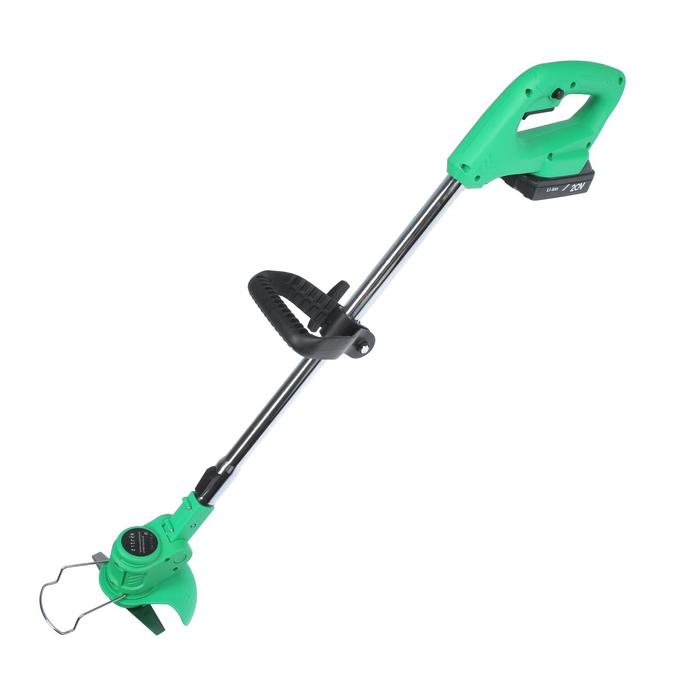 Триммер аккумуляторный Zitrek GreenCut 20, 20 В, 1.5 Ач, Li-Ion, 650 Вт, 10000 об/мин
Триммер аккумуляторный Zitrek GreenCut 20, 20 В, 1.5 Ач, Li-Ion, 650 Вт, 10000 об/мин