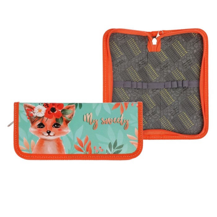 Пенал 1 секция Calligrata, 90 х 195, "Лисёнок", ламинированный картон
Пенал 1 секция Calligrata, 90 х 195, "Лисёнок", ламинированный картон