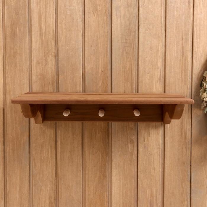 Полка-вешалка настенная "Простая" 3 крючка ТЕРМО, ЛИПА 49х23,5х9,5 см
Полка-вешалка настенная "Простая" 3 крючка ТЕРМО, ЛИПА 49х23,5х9,5 см