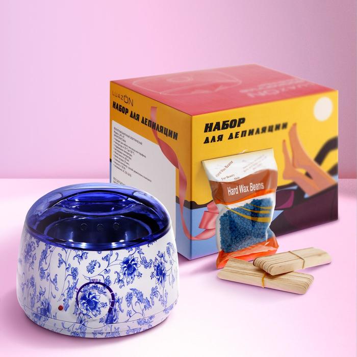 Набор для эпиляции воскоплав баночный, воск, шпатель
Набор для эпиляции воскоплав баночный, воск, шпатель