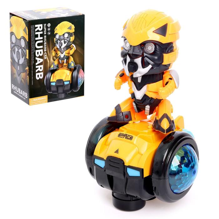 Робот «Танцующий автобот», световые и звуковые эффекты, работает от батареек
Робот «Танцующий автобот», световые и звуковые эффекты, работает от батареек