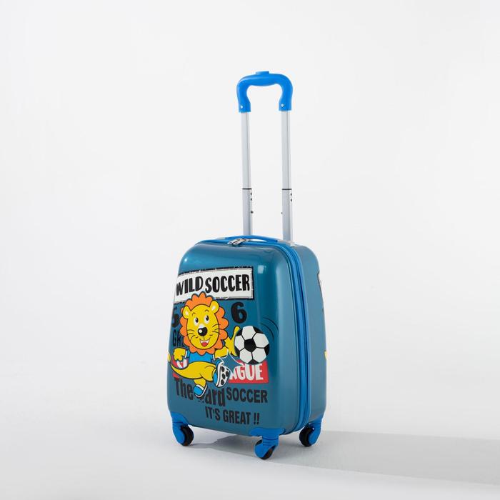 Чемодан малый 16" на молнии, цвет синий
Чемодан малый 16" на молнии, цвет синий