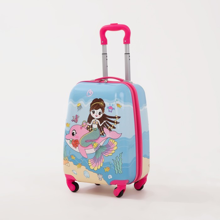 Чемодан детский 16", отдел на молнии, 4 колеса, цвет синий
Чемодан детский 16", отдел на молнии, 4 колеса, цвет синий