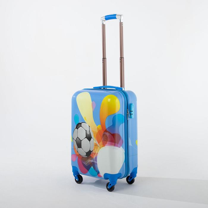 Чемодан детский 18", отдел на молнии, 4 колеса, кодовый замок, цвет синий
Чемодан детский 18", отдел на молнии, 4 колеса, кодовый замок, цвет синий