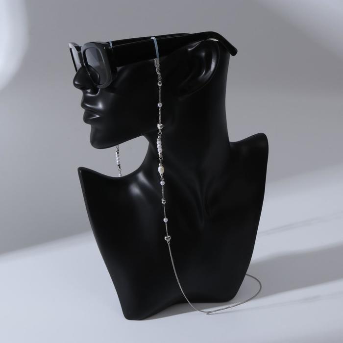 Цепочка для очков "Море" жемчужные сферы, цвет белый в серебре
Цепочка для очков "Море" жемчужные сферы, цвет белый в серебре