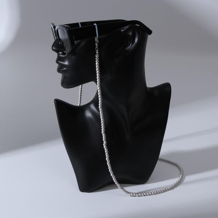 Цепочка для очков "Жемчужные бусины", цвет белый 
Цепочка для очков "Жемчужные бусины", цвет белый