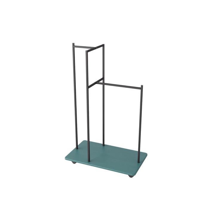 Гардеробная вешалка «Стик», 685 × 400 × 1110 мм, цвет базилик 
Гардеробная вешалка «Стик», 685 × 400 × 1110 мм, цвет базилик