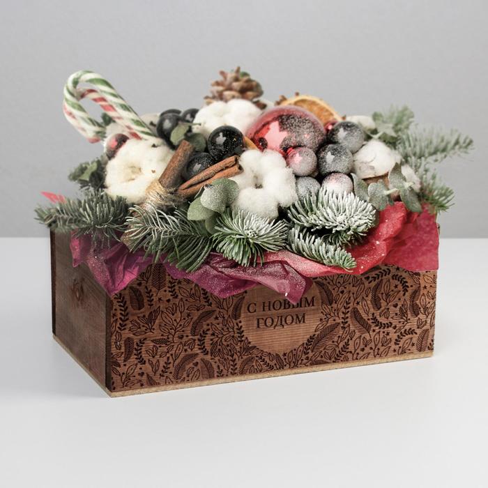Кашпо деревянное «Новый год», 24.5 × 14.5 × 9 см
Кашпо деревянное «Новый год», 24.5 × 14.5 × 9 см
