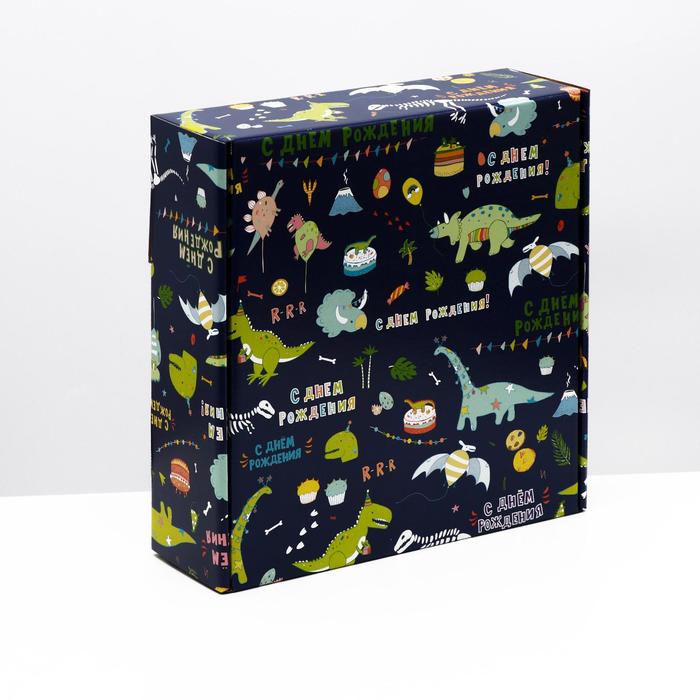 Подарочная коробка "С днем рождения!", 28,5 х 9,5 х 29,5 см
Подарочная коробка "С днем рождения!", 28,5 х 9,5 х 29,5 см