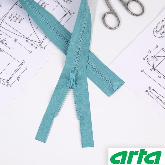 Молния «Трактор», Т10, разъёмная, 45 см, цвет светло-бирюзовый №187
Молния «Трактор», Т10, разъёмная, 45 см, цвет светло-бирюзовый №187