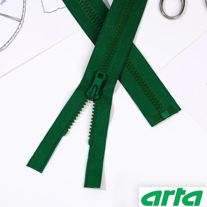 Молния «Трактор», Т10, разъёмная, 50 см, цвет тёмно-зелёный №054
Молния «Трактор», Т10, разъёмная, 50 см, цвет тёмно-зелёный №054