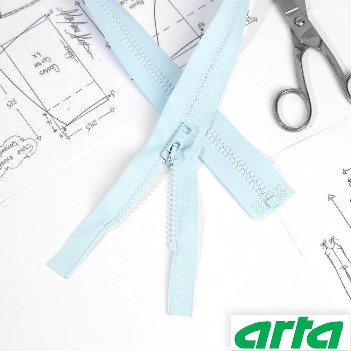 Молния «Трактор», Т10, разъёмная, 50 см, цвет голубой №104
Молния «Трактор», Т10, разъёмная, 50 см, цвет голубой №104