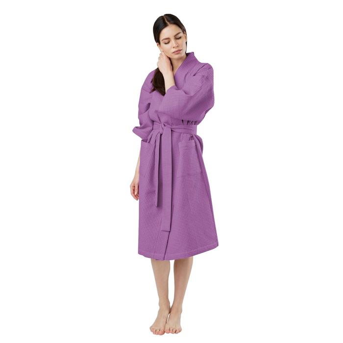 Халат женский «Кимоно», размер 48-50 , цвет сиреневый
Халат женский «Кимоно», размер 48-50 , цвет сиреневый
