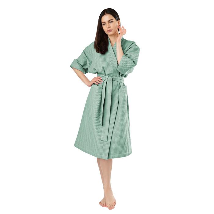 Халат женский «Кимоно», размер 48-50 , цвет мята
Халат женский «Кимоно», размер 48-50 , цвет мята