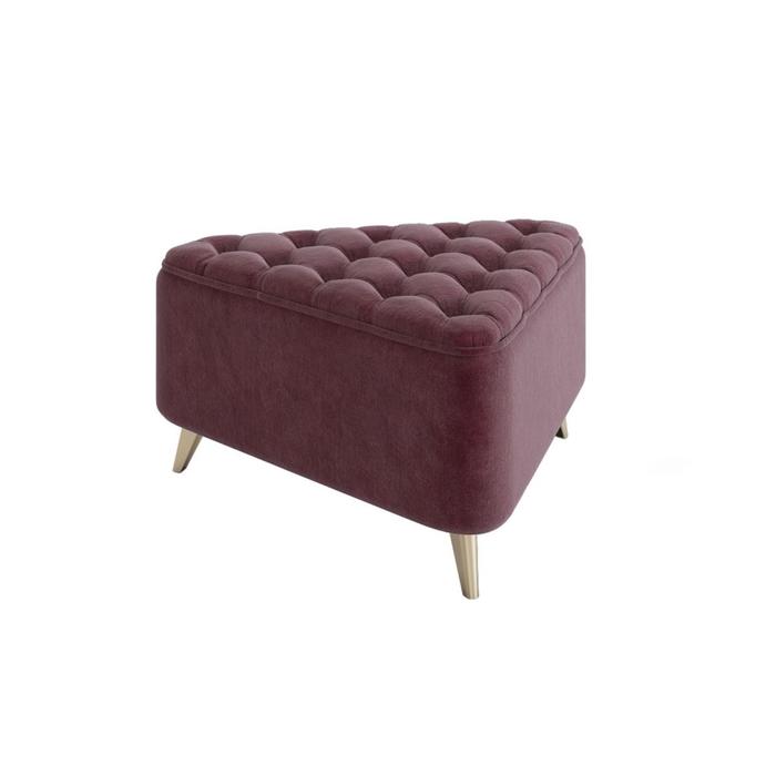 Пуф Трио-2 680х610х440 велюр бордо
Пуф Трио-2 680х610х440 велюр бордо