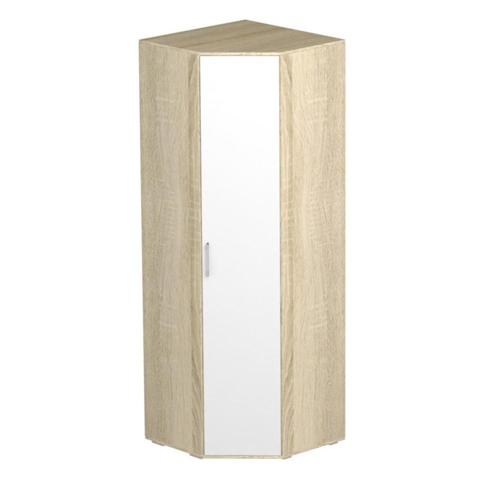 Шкаф угловой Белладжио 751х751х2176 сонома/белый
Шкаф угловой Белладжио 751х751х2176 сонома/белый