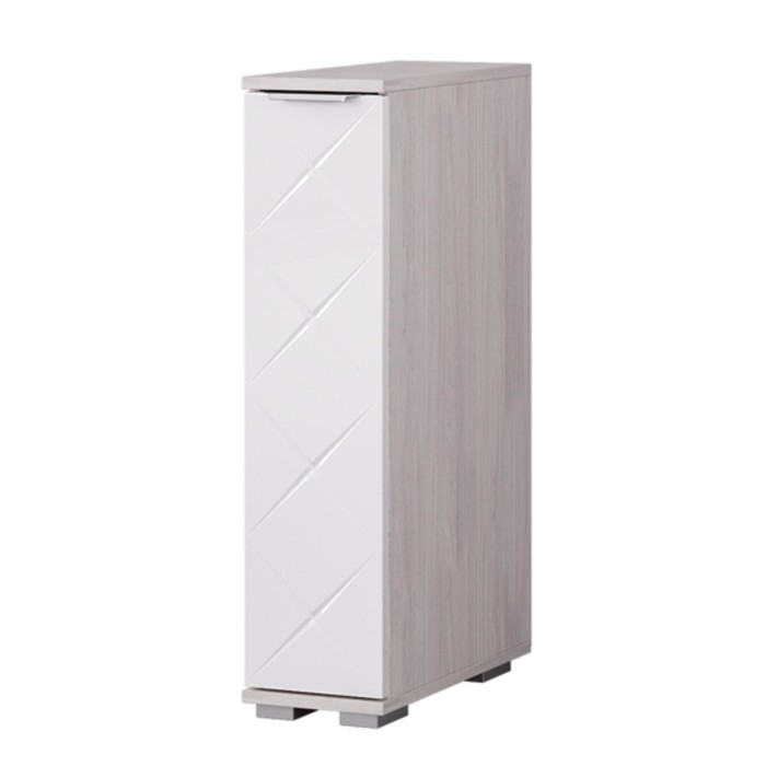 Тумба Кимберли узкая 202х460х824 ясень белый/белый глянец
Тумба Кимберли узкая 202х460х824 ясень белый/белый глянец