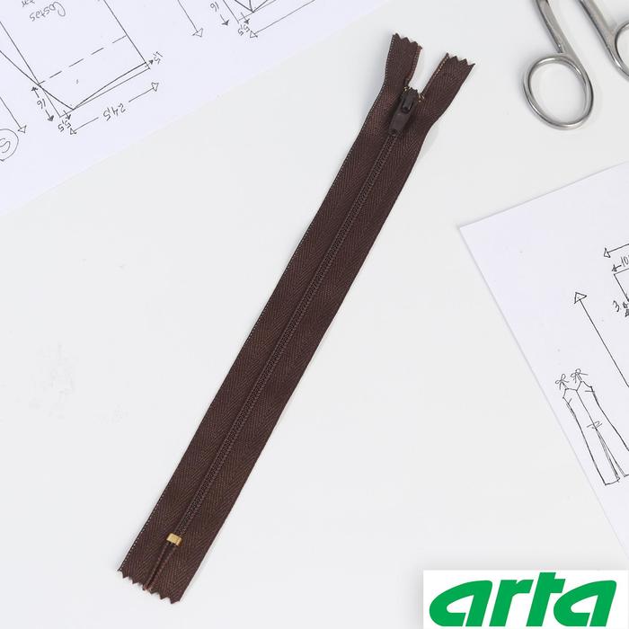 Молния «Спираль» брючная, Т4, неразъёмная, 20 см, цвет тёмно-коричневый №141
Молния «Спираль» брючная, Т4, неразъёмная, 20 см, цвет тёмно-коричневый №141