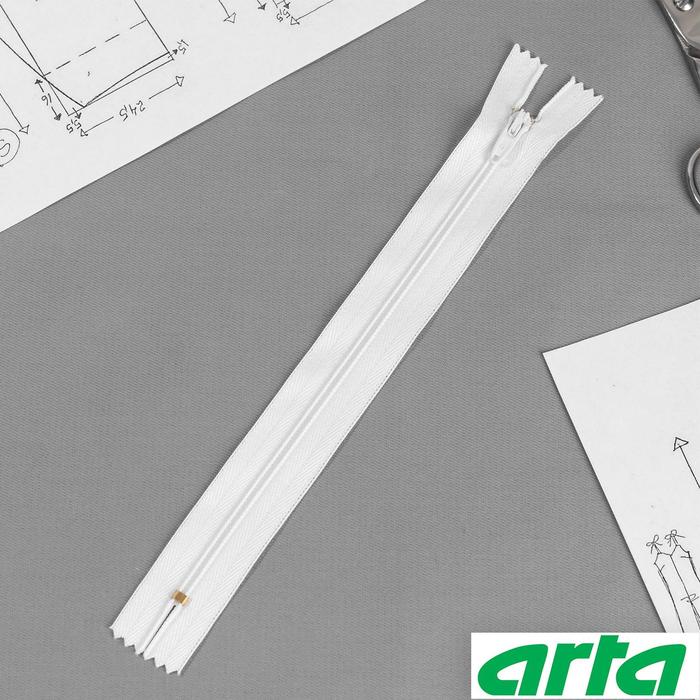 Молния «Спираль» брючная, Т4, неразъёмная, 20 см, цвет белый №501
Молния «Спираль» брючная, Т4, неразъёмная, 20 см, цвет белый №501