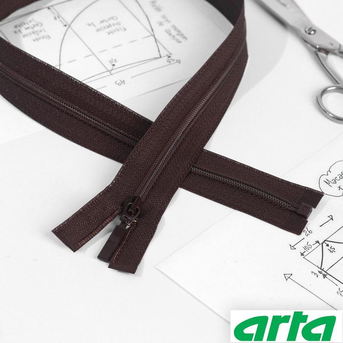 Молния «Спираль», №6, разъёмная, замок автомат, 40 см, цвет тёмно-коричневый №141
Молния «Спираль», №6, разъёмная, замок автомат, 40 см, цвет тёмно-коричневый №141