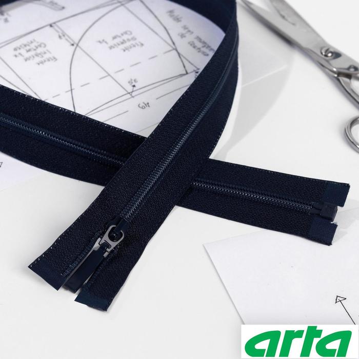 Молния «Спираль», Т6, разъёмная, 40 см, цвет тёмно-синий №196
Молния «Спираль», Т6, разъёмная, 40 см, цвет тёмно-синий №196