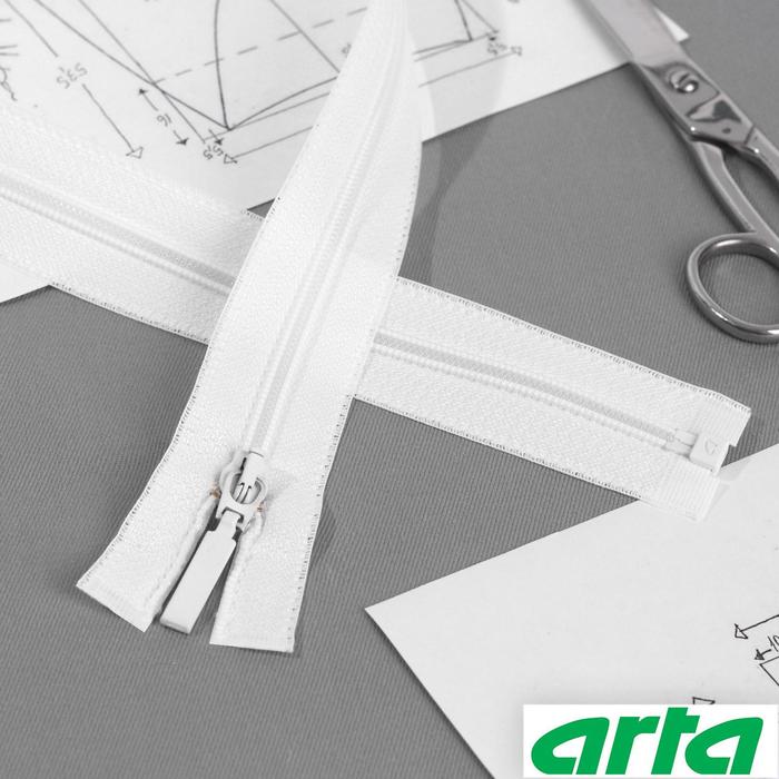 Молния «Спираль», Т6, разъёмная, 40 см, цвет белый №501
Молния «Спираль», Т6, разъёмная, 40 см, цвет белый №501