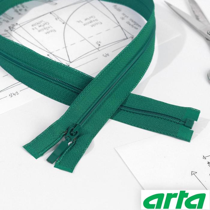 Молния «Спираль», Т6, разъёмная, 45 см, цвет зелёный №529
Молния «Спираль», Т6, разъёмная, 45 см, цвет зелёный №529