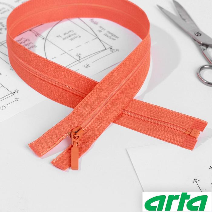 Молния «Спираль», Т6, разъёмная, 50 см, цвет оранжевый №523
Молния «Спираль», Т6, разъёмная, 50 см, цвет оранжевый №523