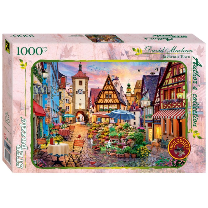 Пазл 1000 элементов «Баварский городок»
Пазл 1000 элементов «Баварский городок»