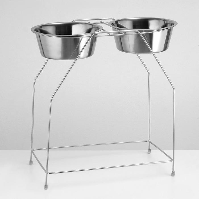 Набор из 2 мисок на высокой подставке, 2 х 1,8 л
Набор из 2 мисок на высокой подставке, 2 х 1,8 л