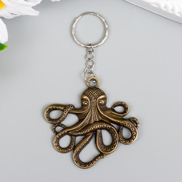 Брелок металл "Осьминог" под бронзу 5,3х6 см
Брелок металл "Осьминог" под бронзу 5,3х6 см